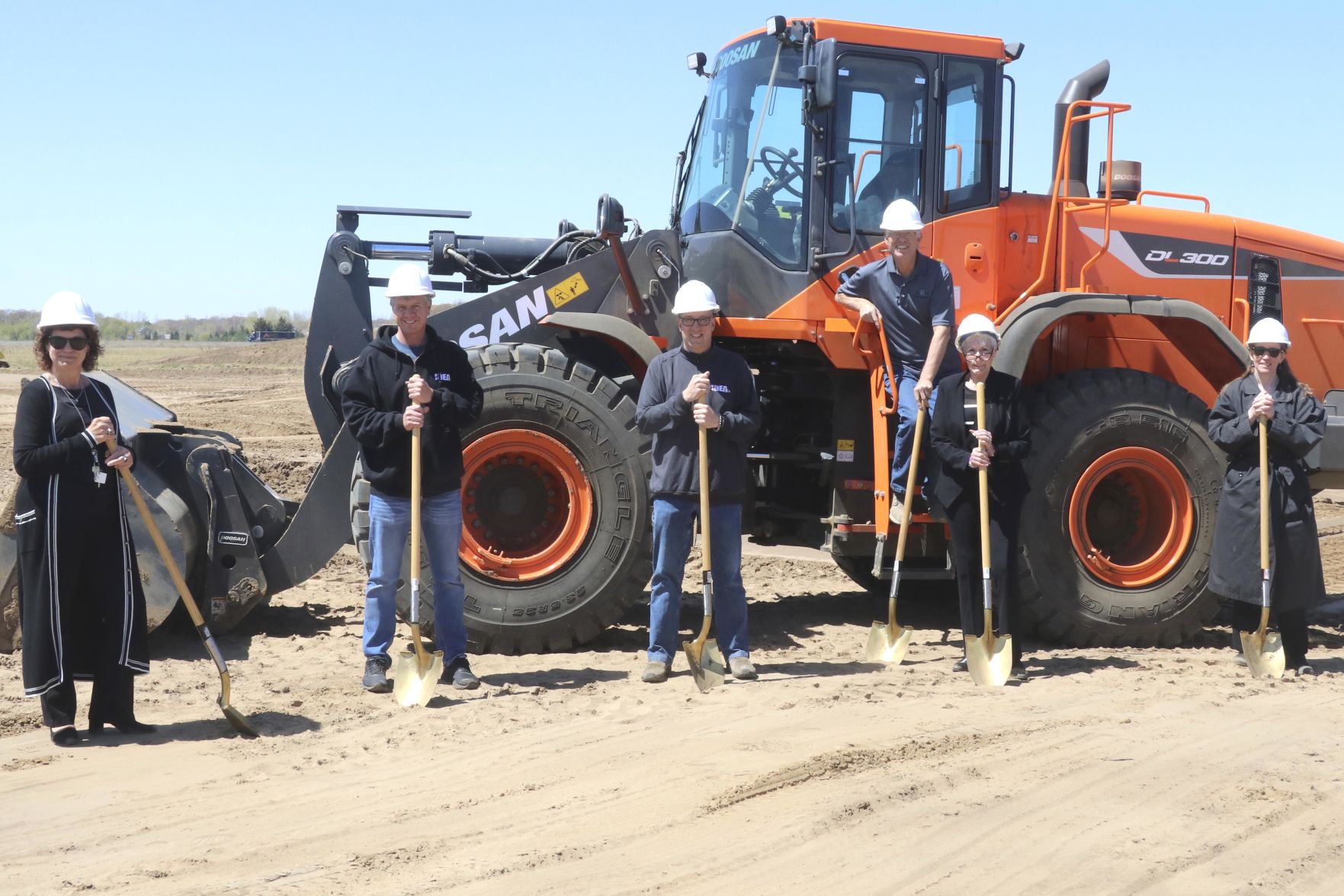 Ground broken on new business